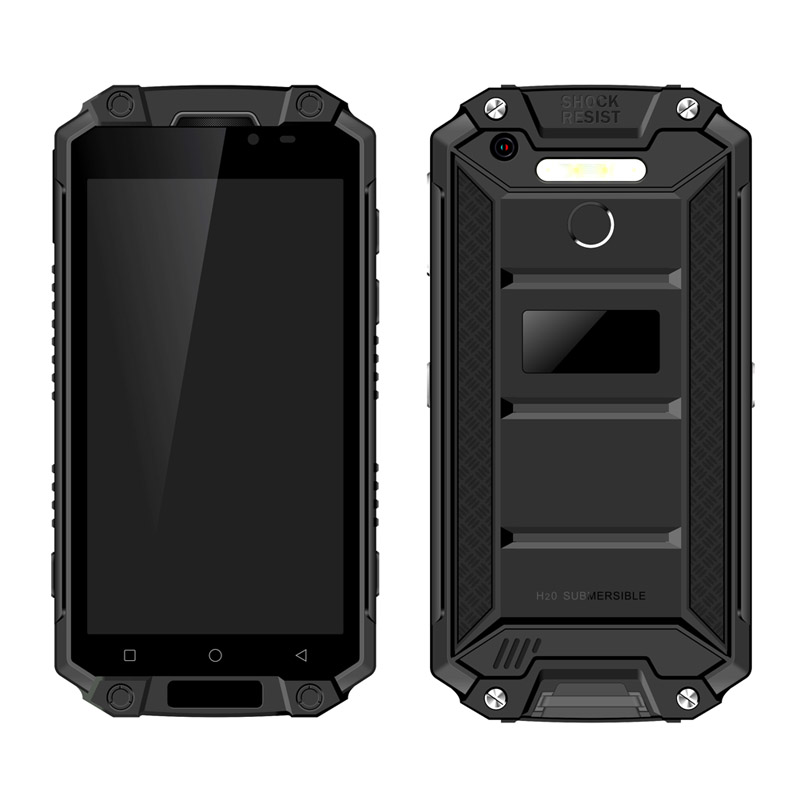 Newest 5.5 inch MTK6750V/CT Android 7.0 rugged phone 4+64 waterproof smartphone 4G LTE Mobile phone with 9000mAh battery